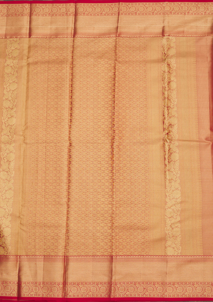 Red Zariwork Pure Silk Saree