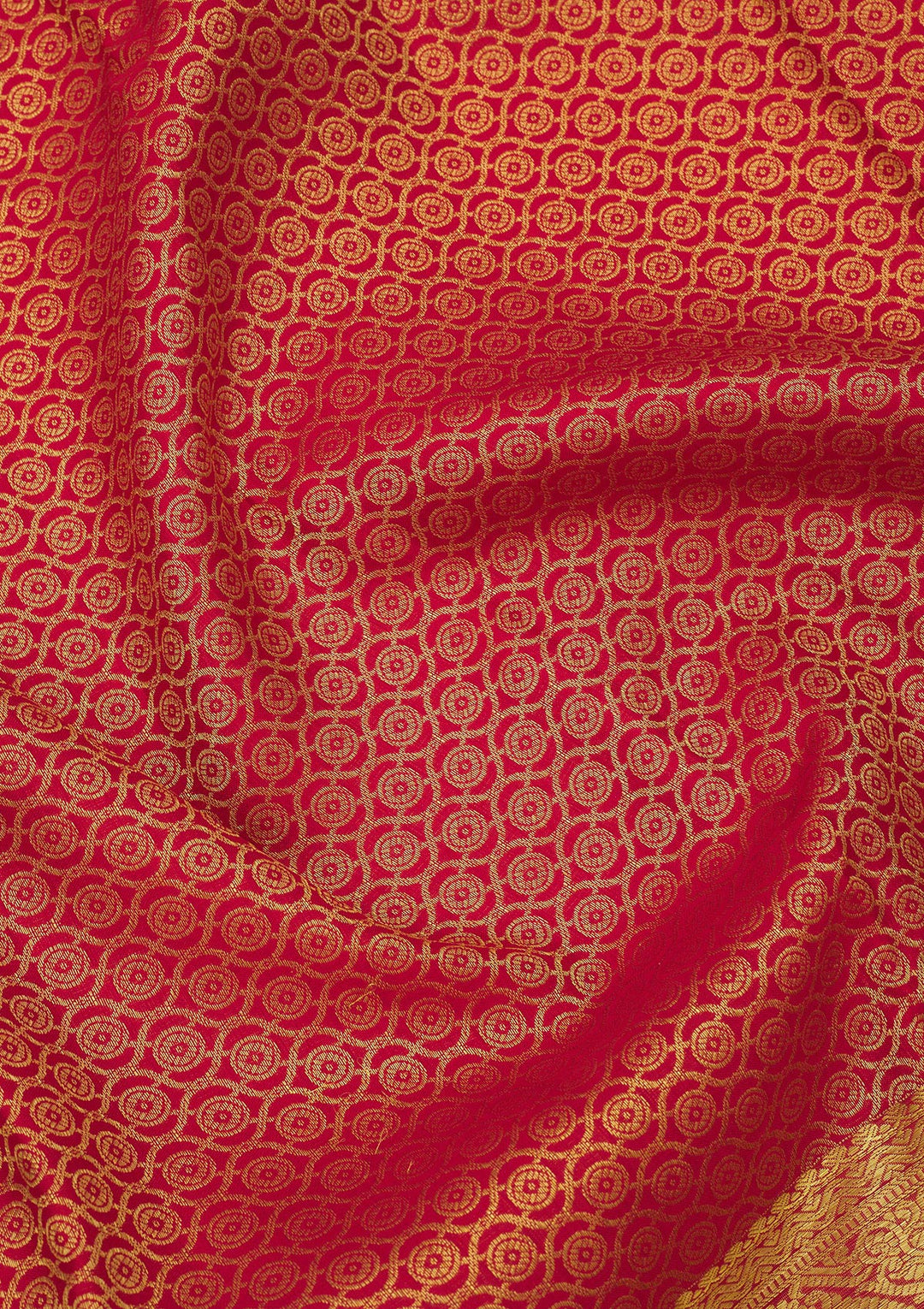 Red Zariwork Pure Silk Saree