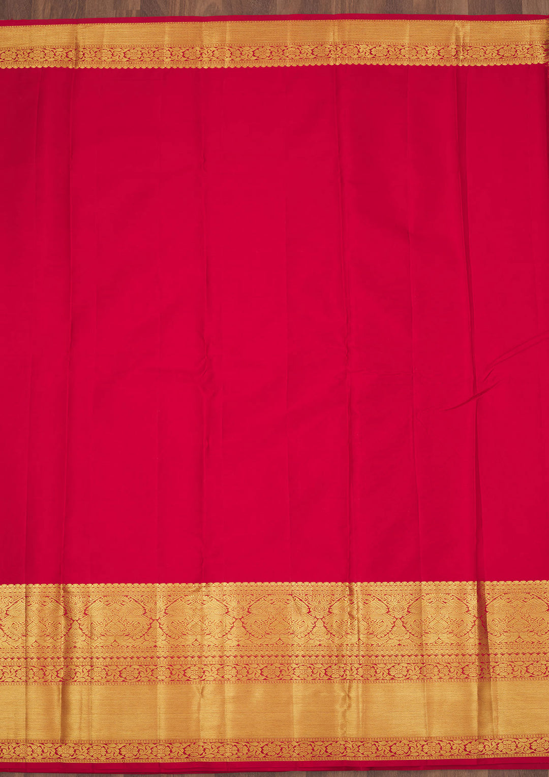 Red Zariwork Pure Silk Saree