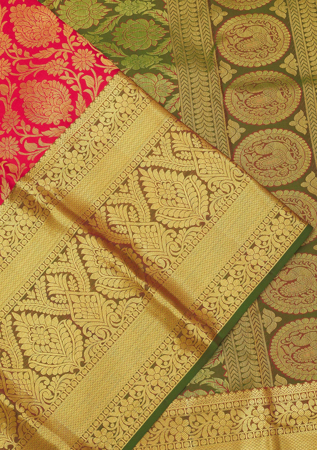 Red Zariwork Pure Silk Saree