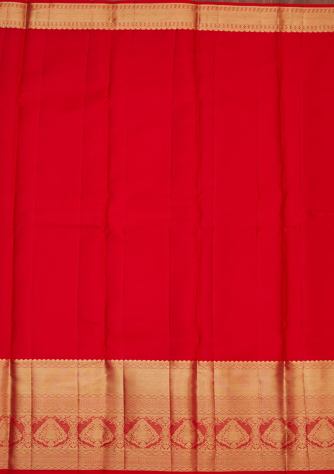 Red Zariwork Pure Silk Saree