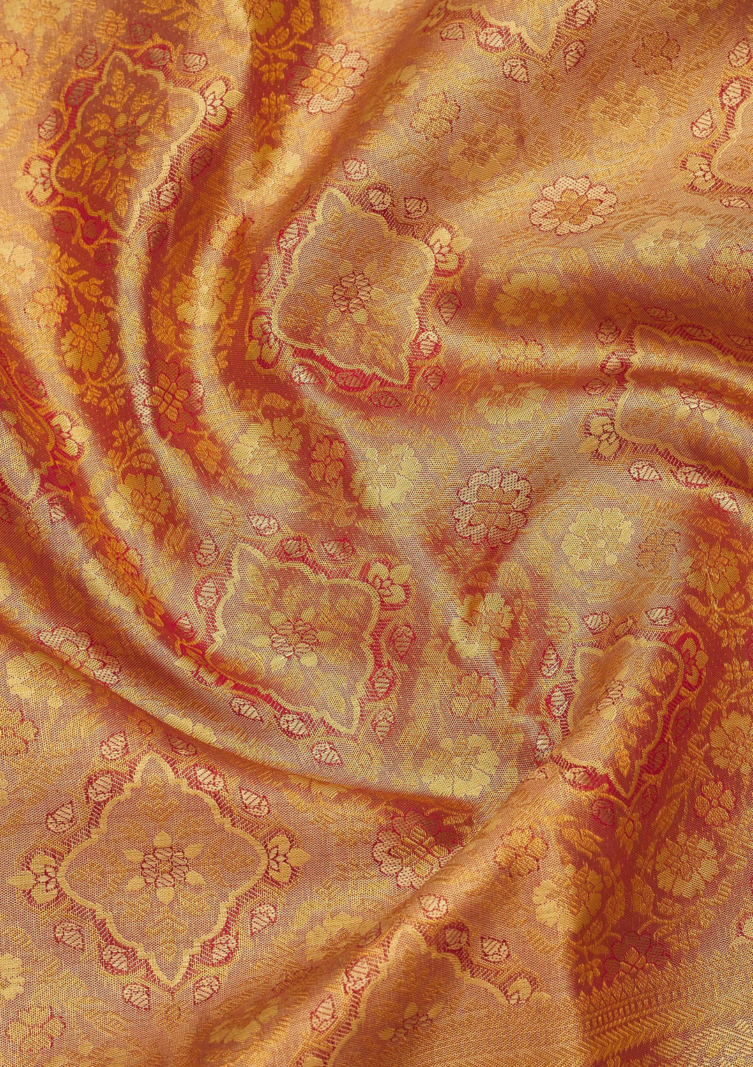Red Zariwork Pure Silk Saree