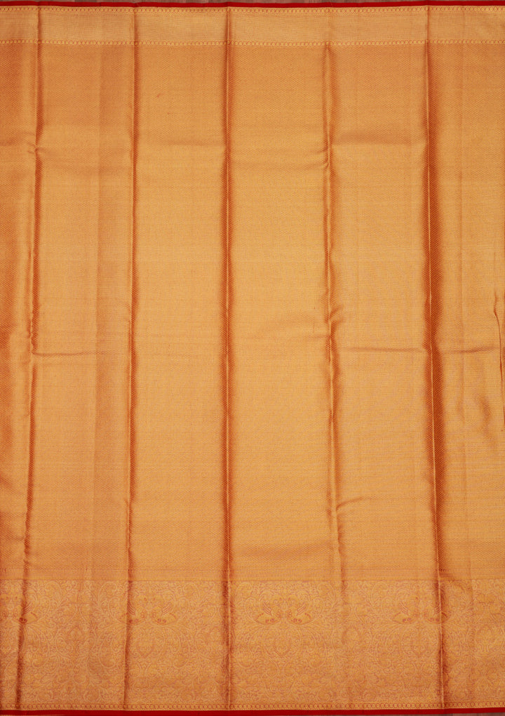Red Zariwork Pure Silk Saree