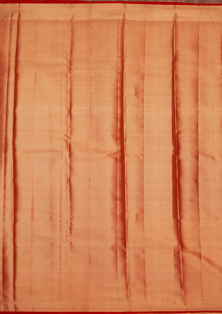 Red Zariwork Pure Silk Saree