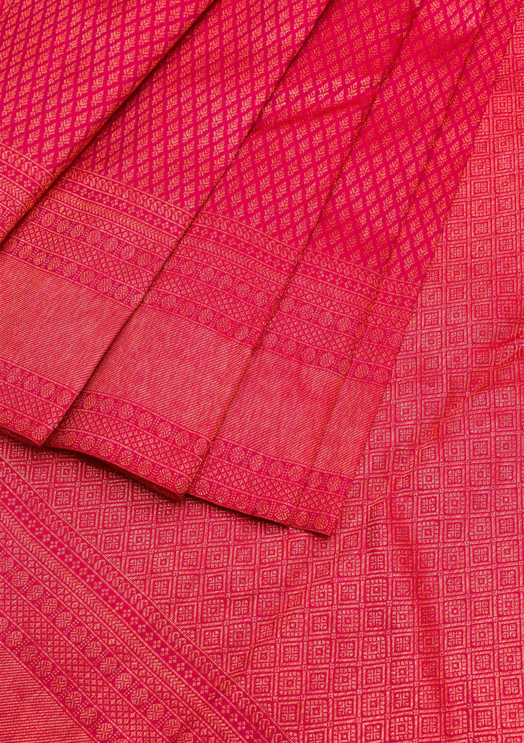 Red Zariwork Pure Silk Saree