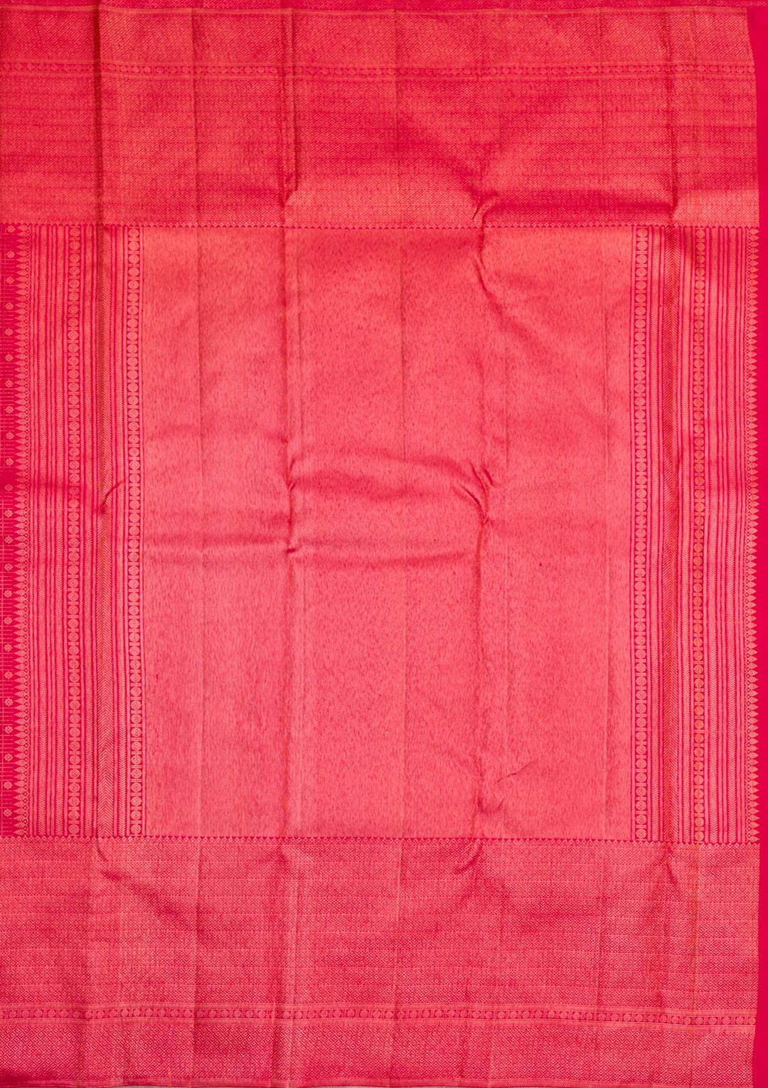 Red Gold Zariwork Pure Silk Saree