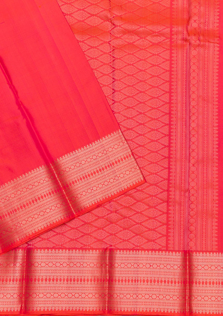 Red Zariwork Pure Silk Saree