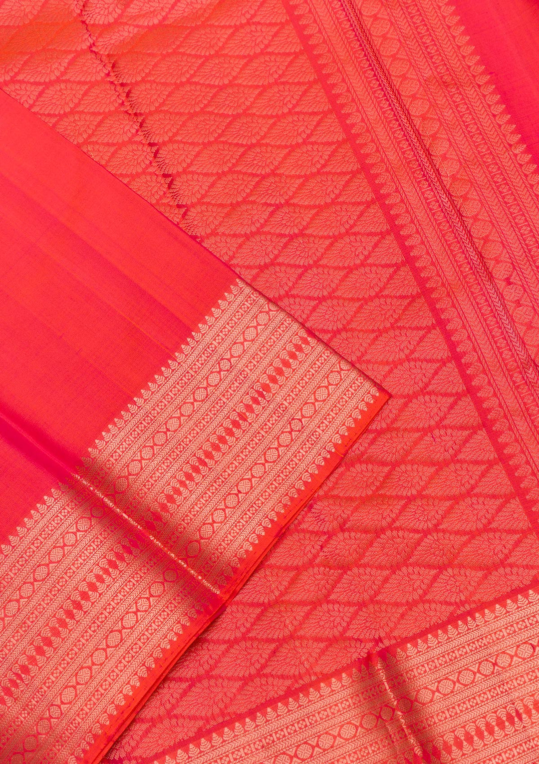 Red Zariwork Pure Silk Saree