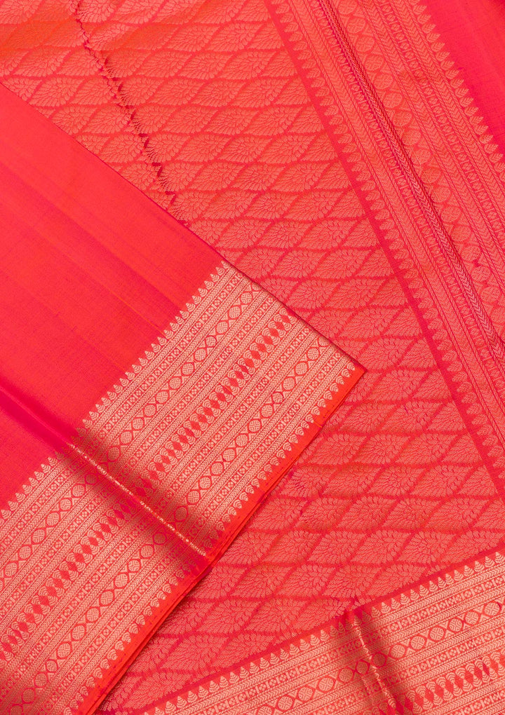 Red Zariwork Pure Silk Saree