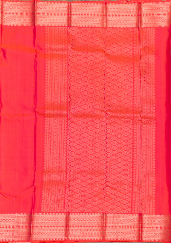 Red Zariwork Pure Silk Saree