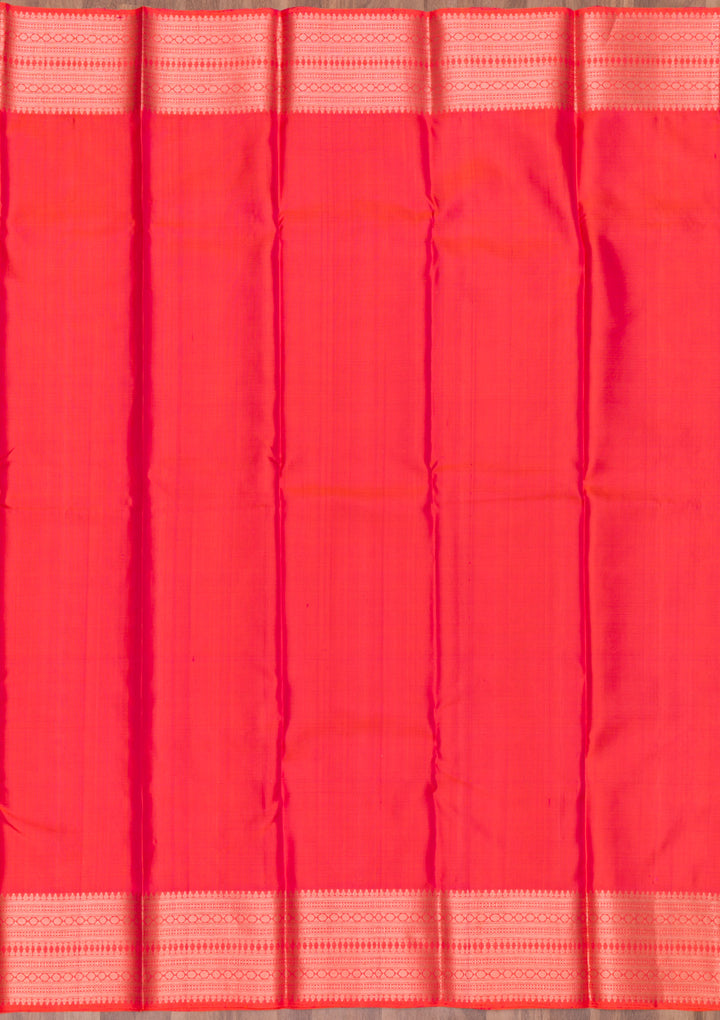 Red Zariwork Pure Silk Saree