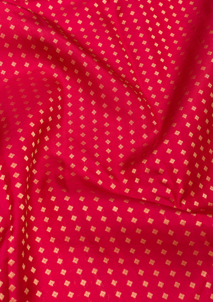 Red Zariwork Pure Silk Saree