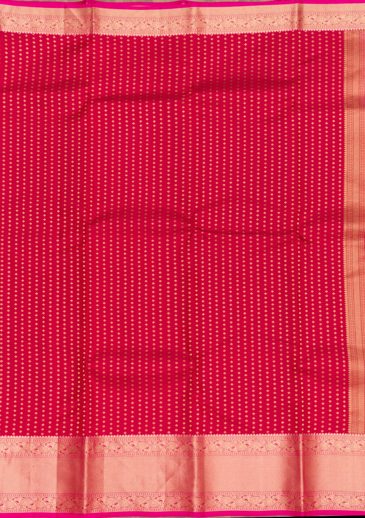 Red Zariwork Pure Silk Saree