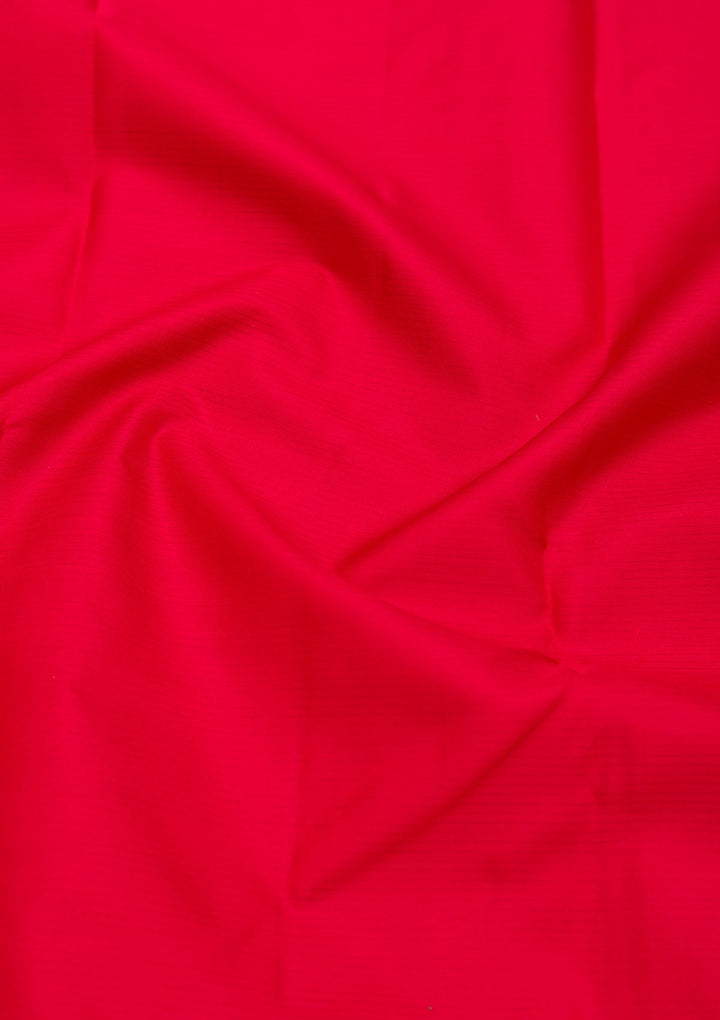 Red Zariwork Pure Silk Saree