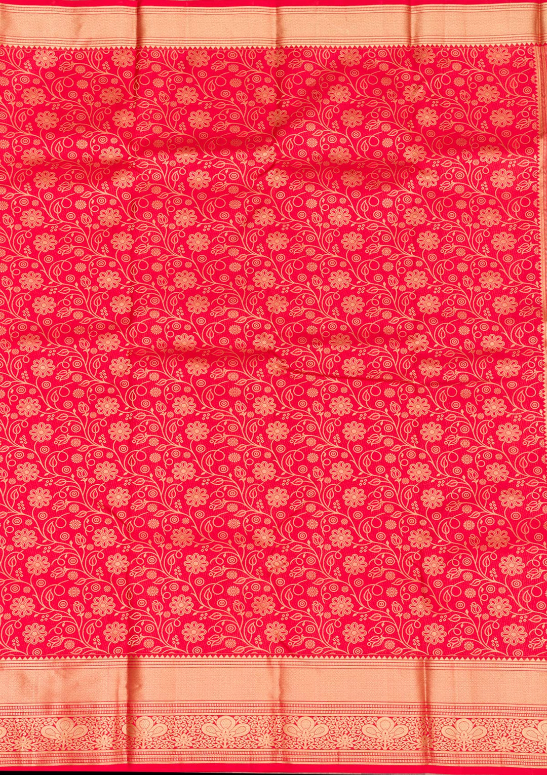 Red Zariwork Banarasi Pure Silk Saree