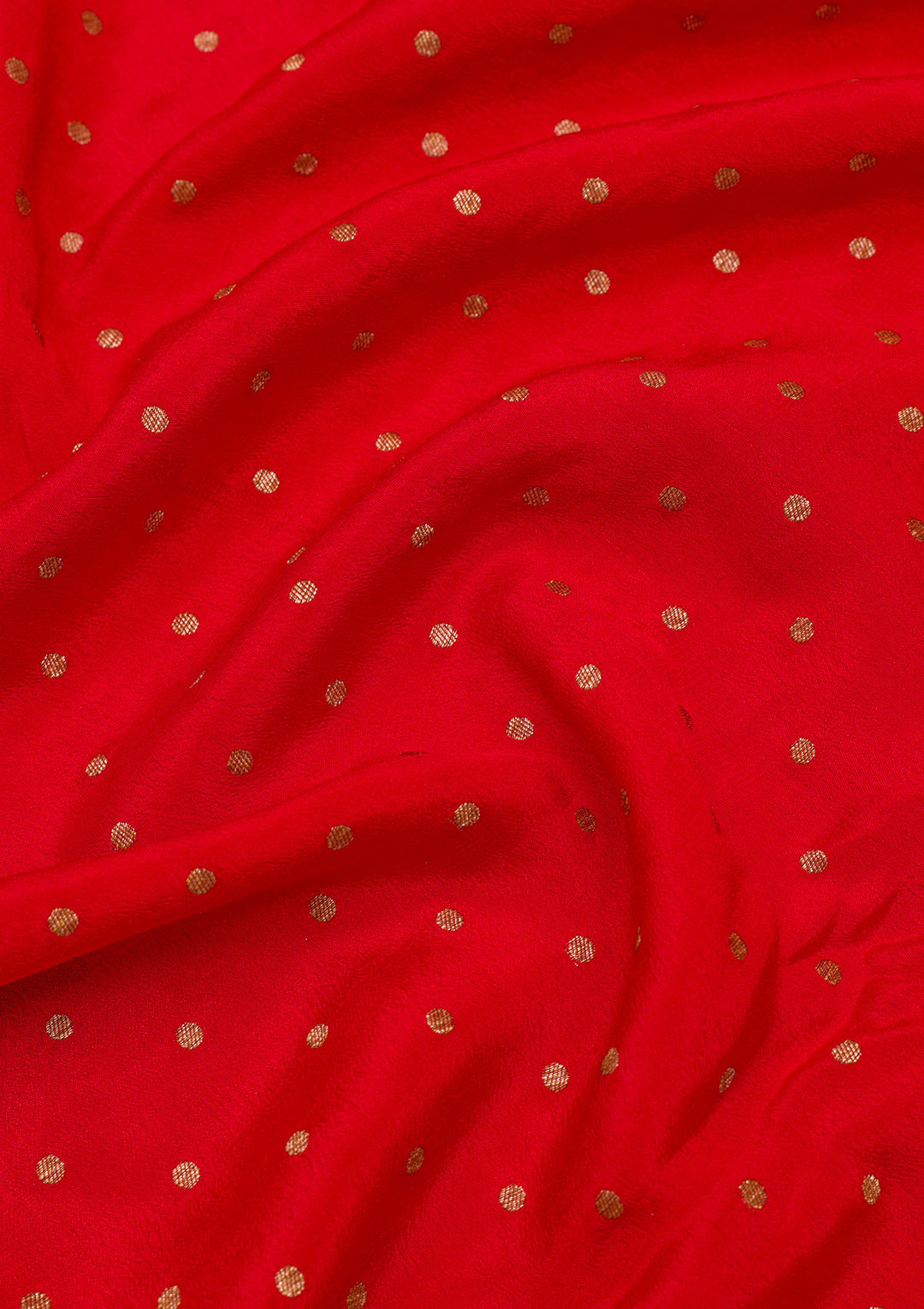 Red Zariwork Pure Silk Saree
