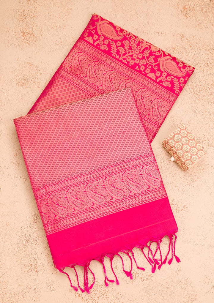 Red Zariwork Pure Silk Saree