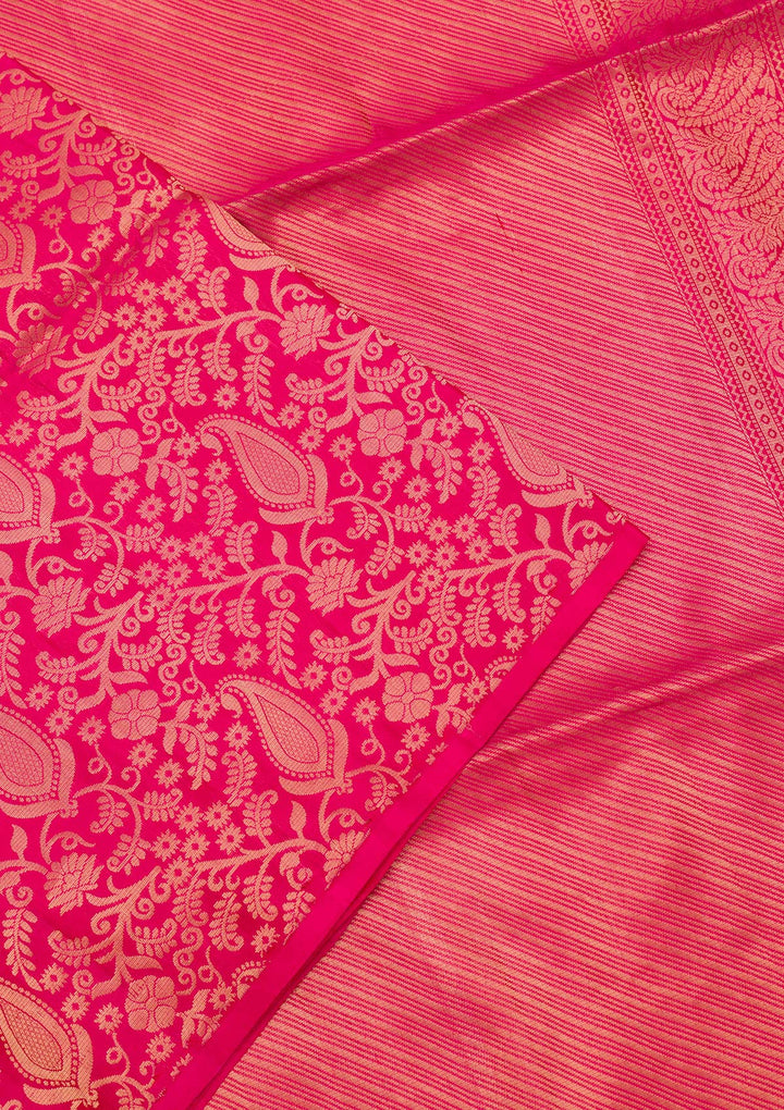 Red Zariwork Pure Silk Saree