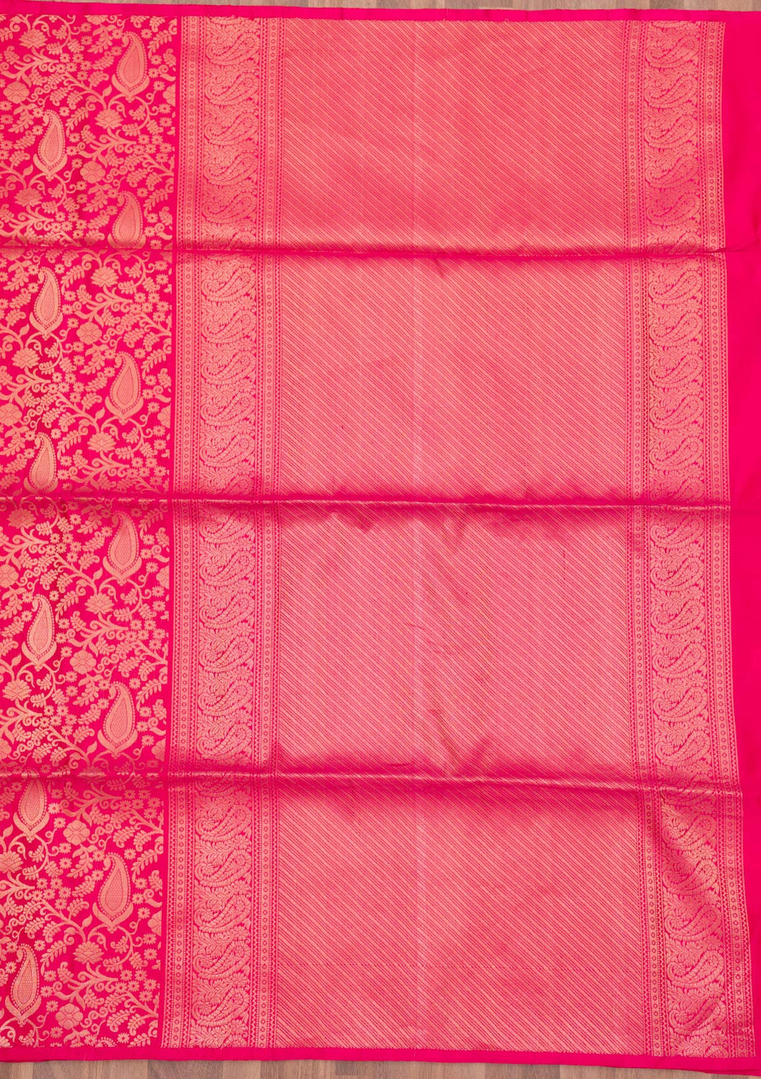 Red Zariwork Pure Silk Saree