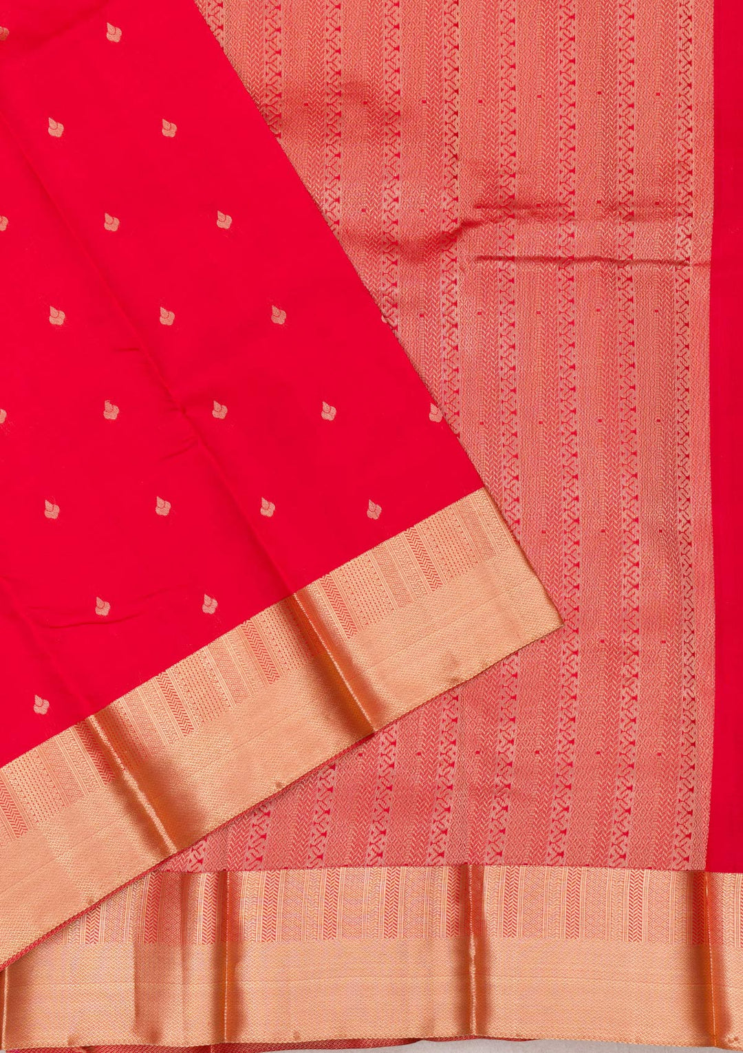 Red Zariwork Pure Silk Saree