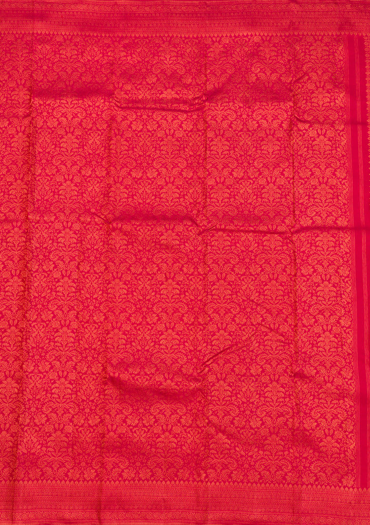Red Zariwork Pure Silk Saree