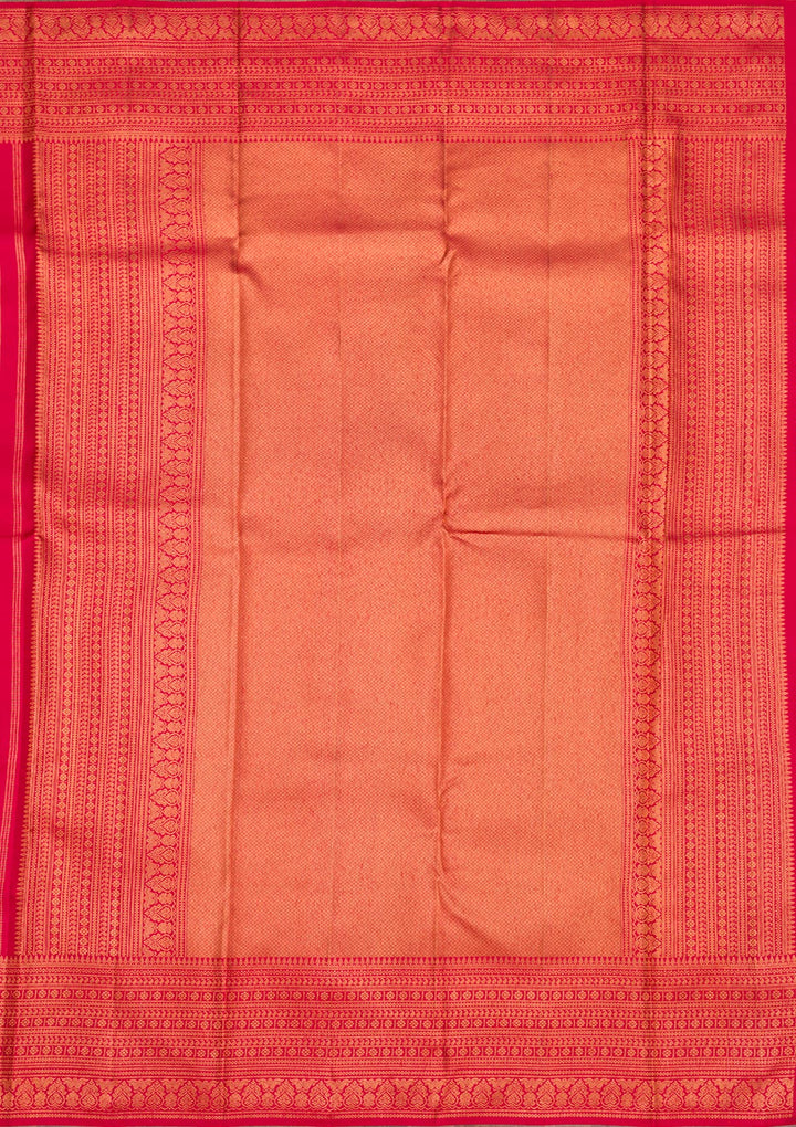Red Zariwork Pure Silk Saree