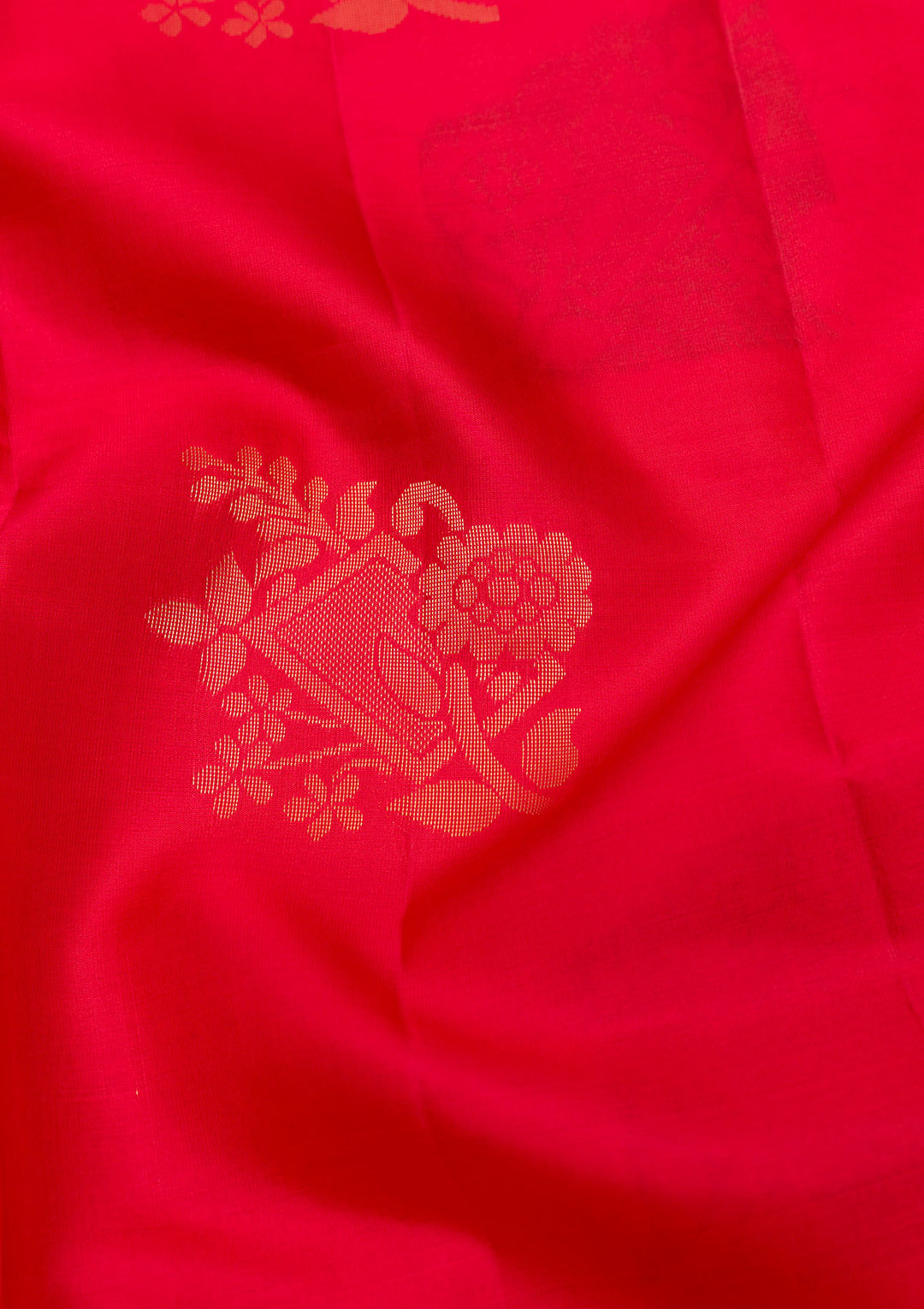 Red Zariwork Pure Silk Saree