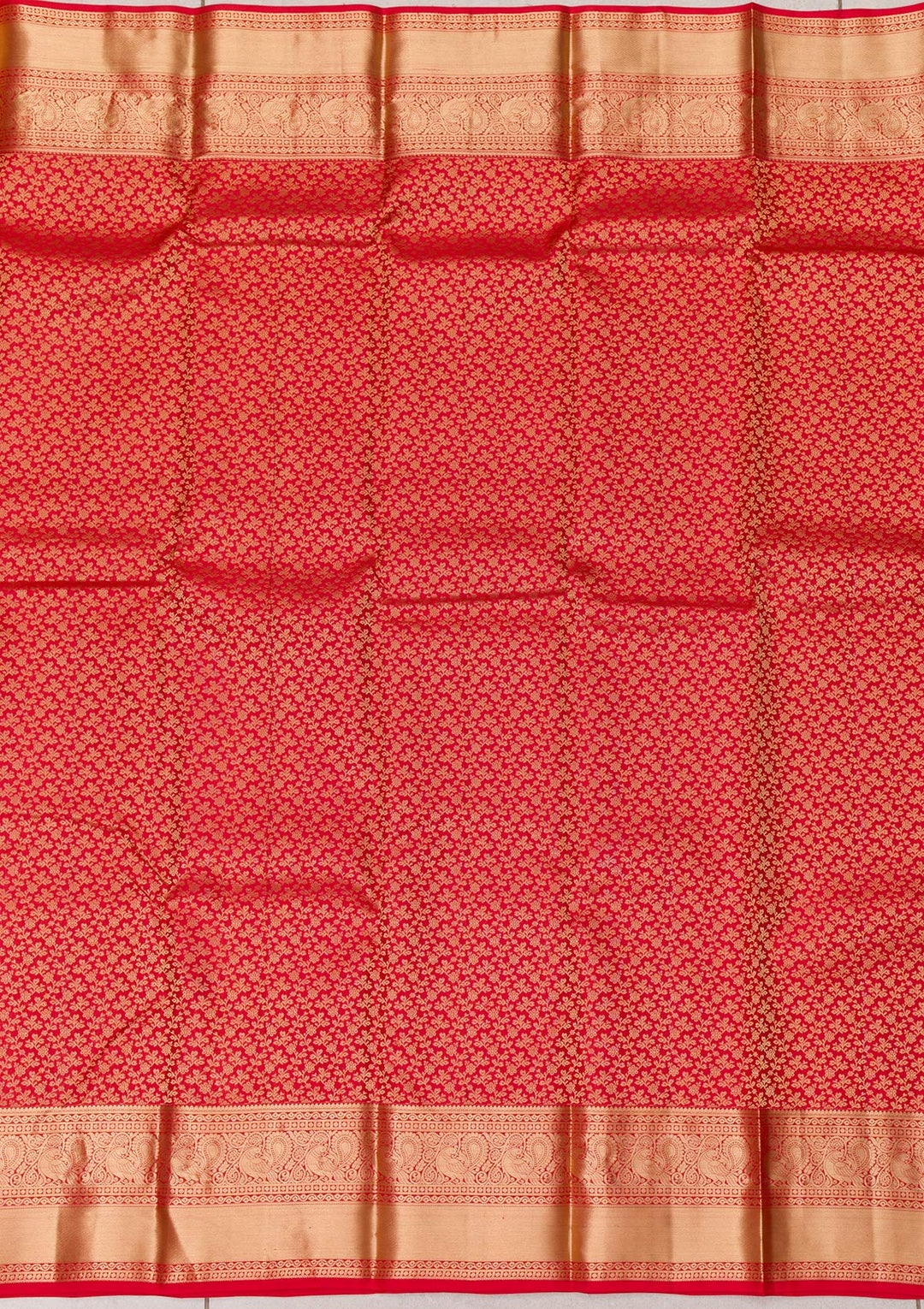 Red Zariwork Banarasi Pure Silk Saree