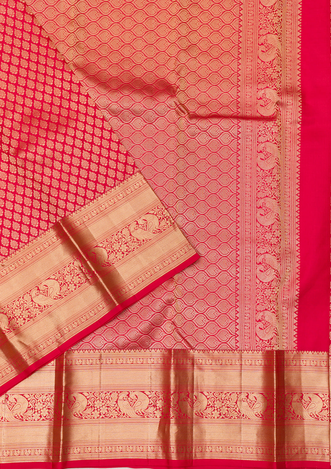 Red Zariwork Banarasi Pure Silk Saree