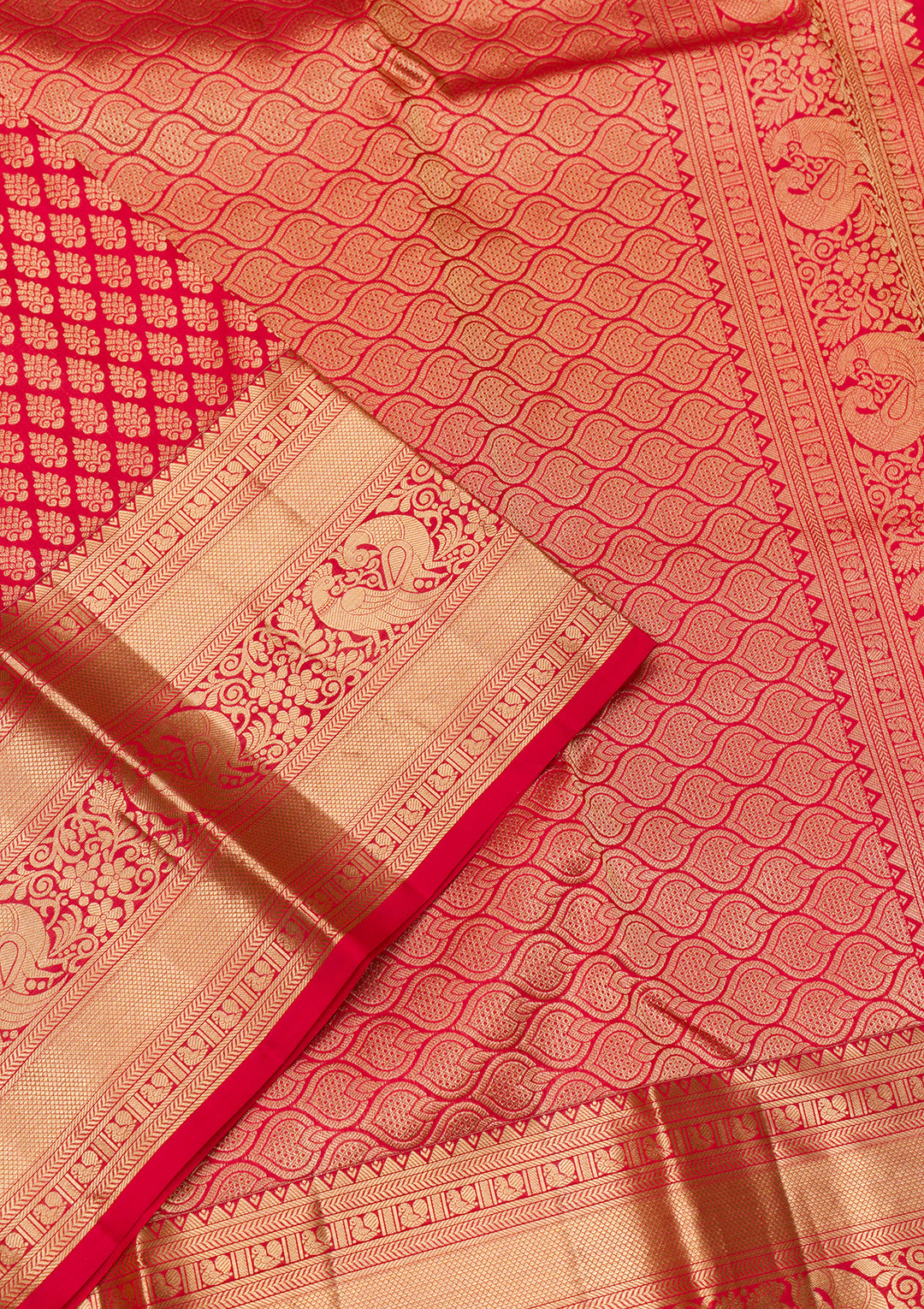 Red Zariwork Banarasi Pure Silk Saree