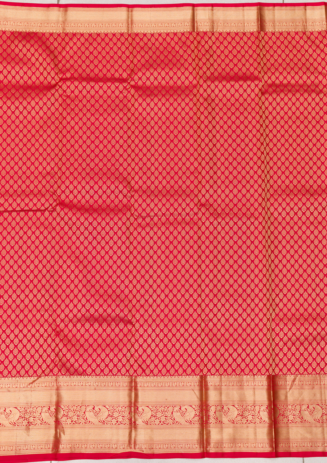 Red Zariwork Banarasi Pure Silk Saree