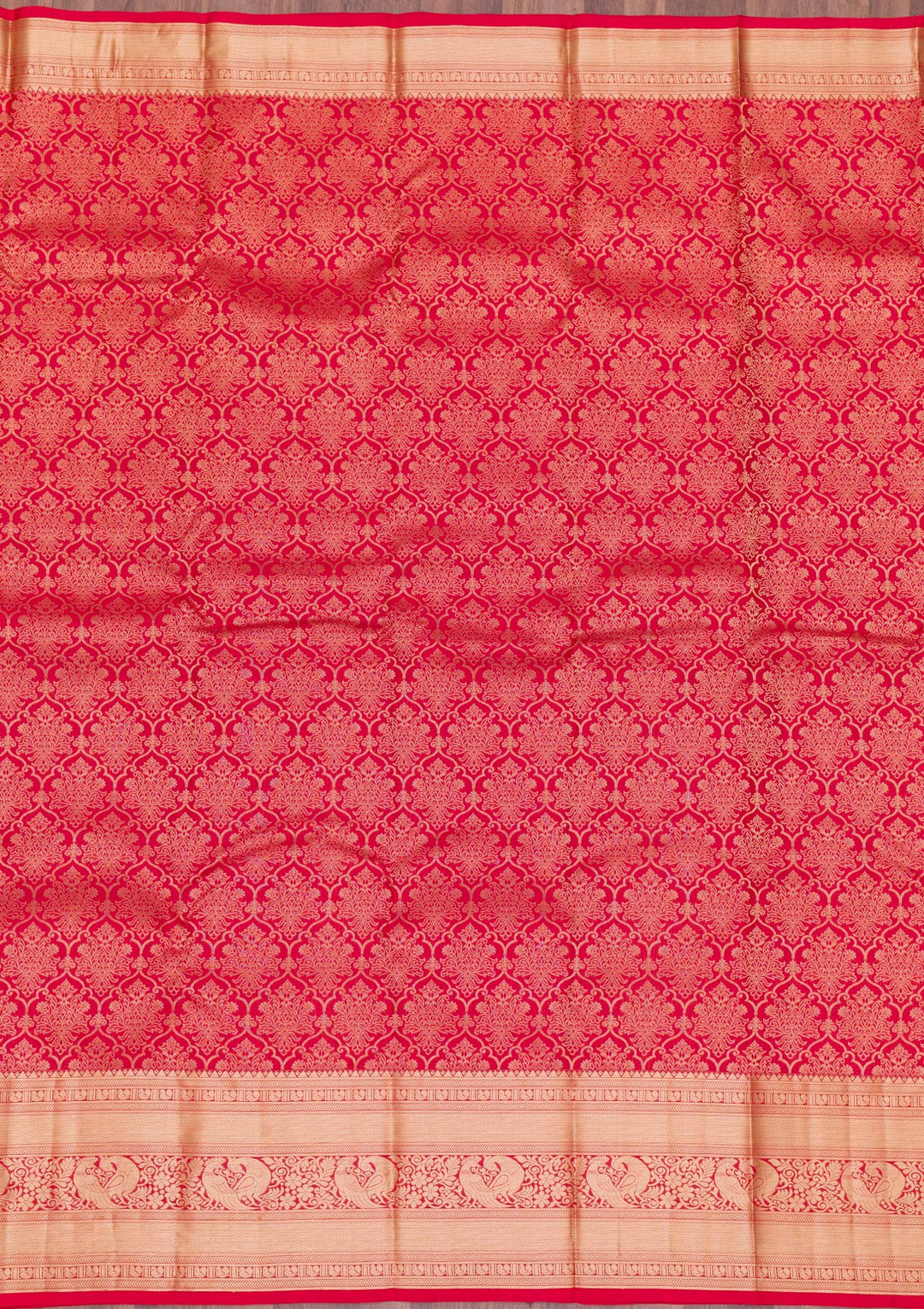 Red Zariwork Banarasi Pure Silk Saree