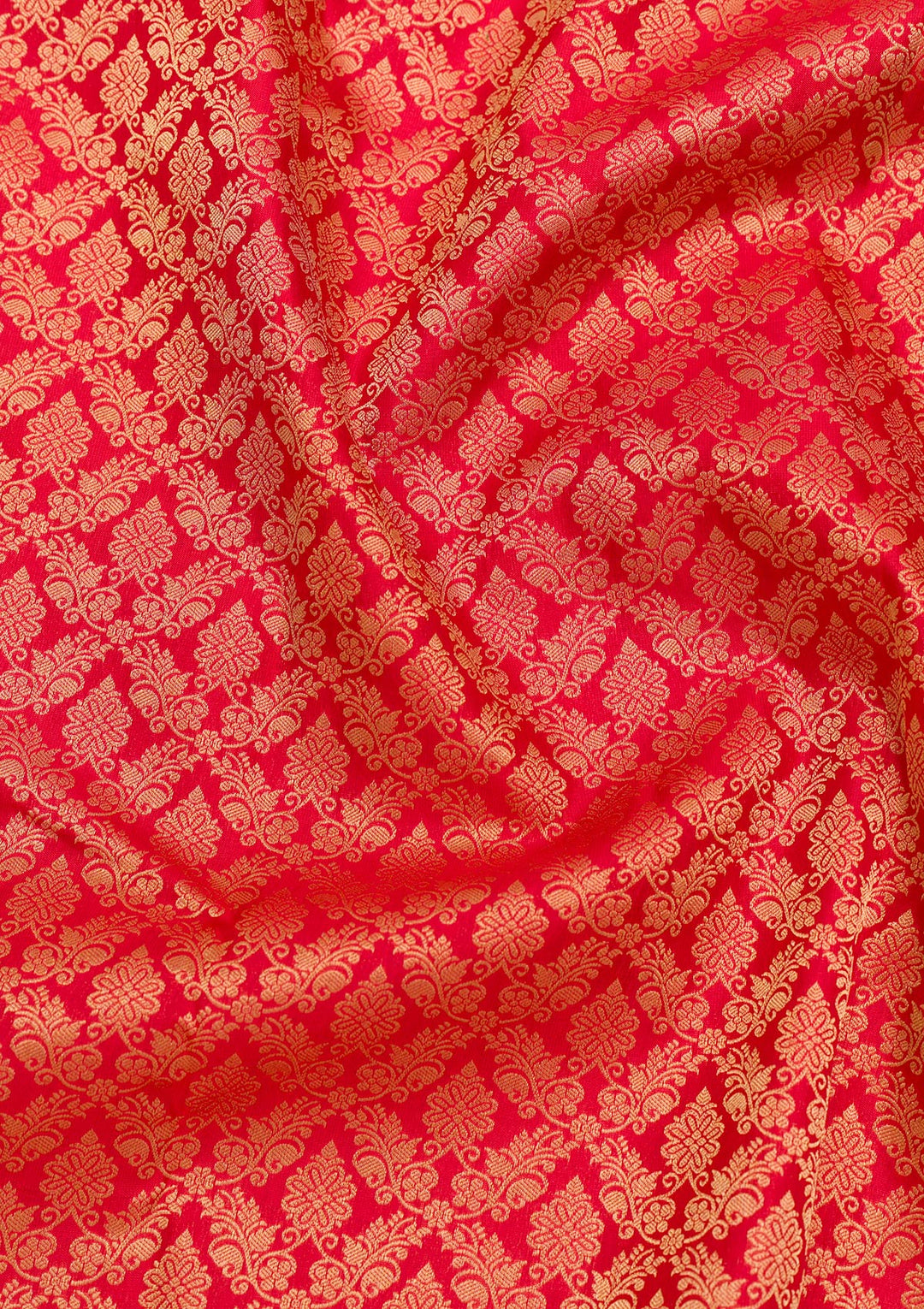 Red Zariwork Banarasi Pure Silk Saree