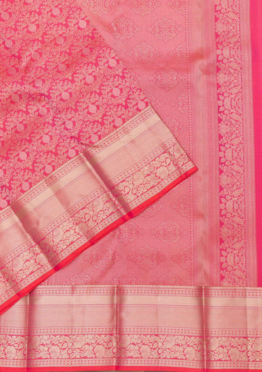 Red Zariwork Kanjivaram Pure Silk Saree