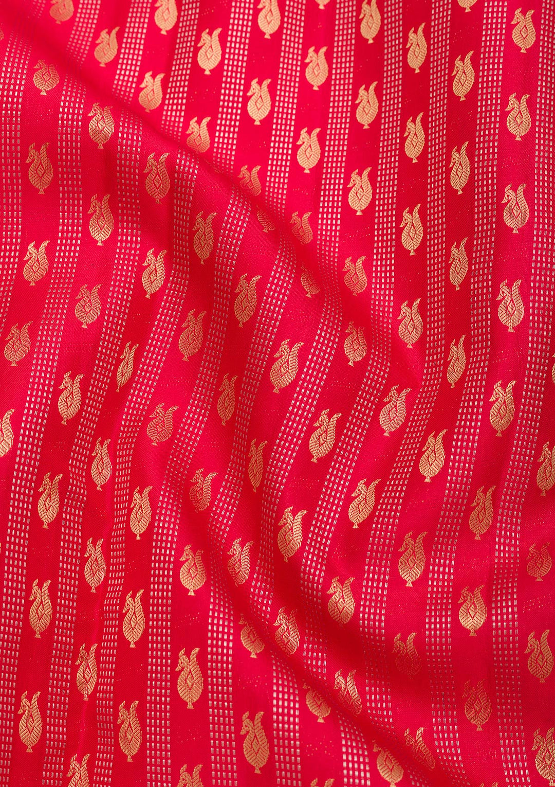 Red Zariwork Kanjivaram Pure Silk Saree