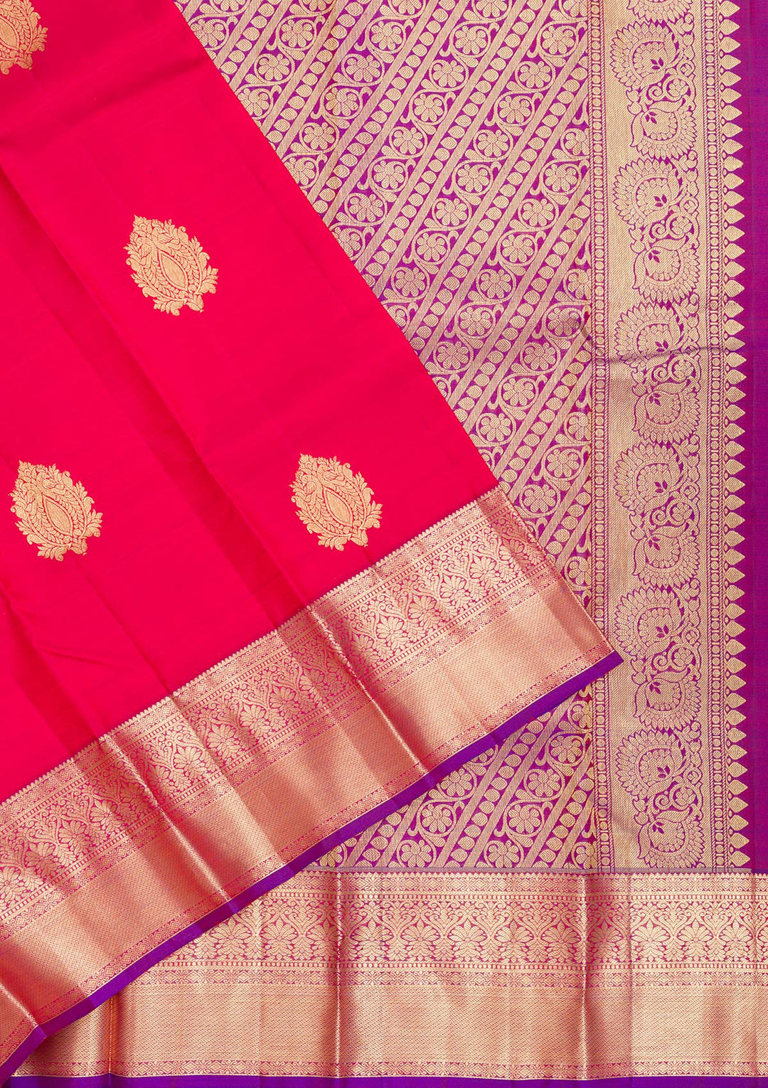 Red Zariwork Banarasi Pure Silk Saree