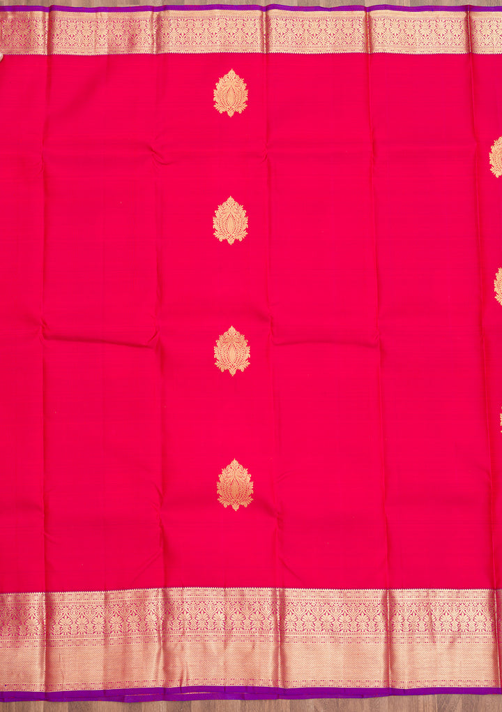 Red Zariwork Banarasi Pure Silk Saree