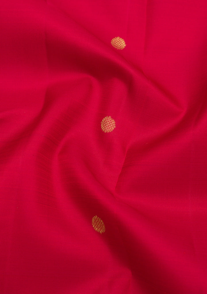 Red Zariwork Pure Silk Saree