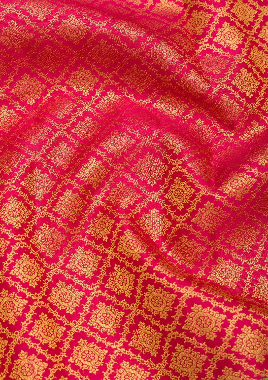 Red Zariwork Pure Silk Saree
