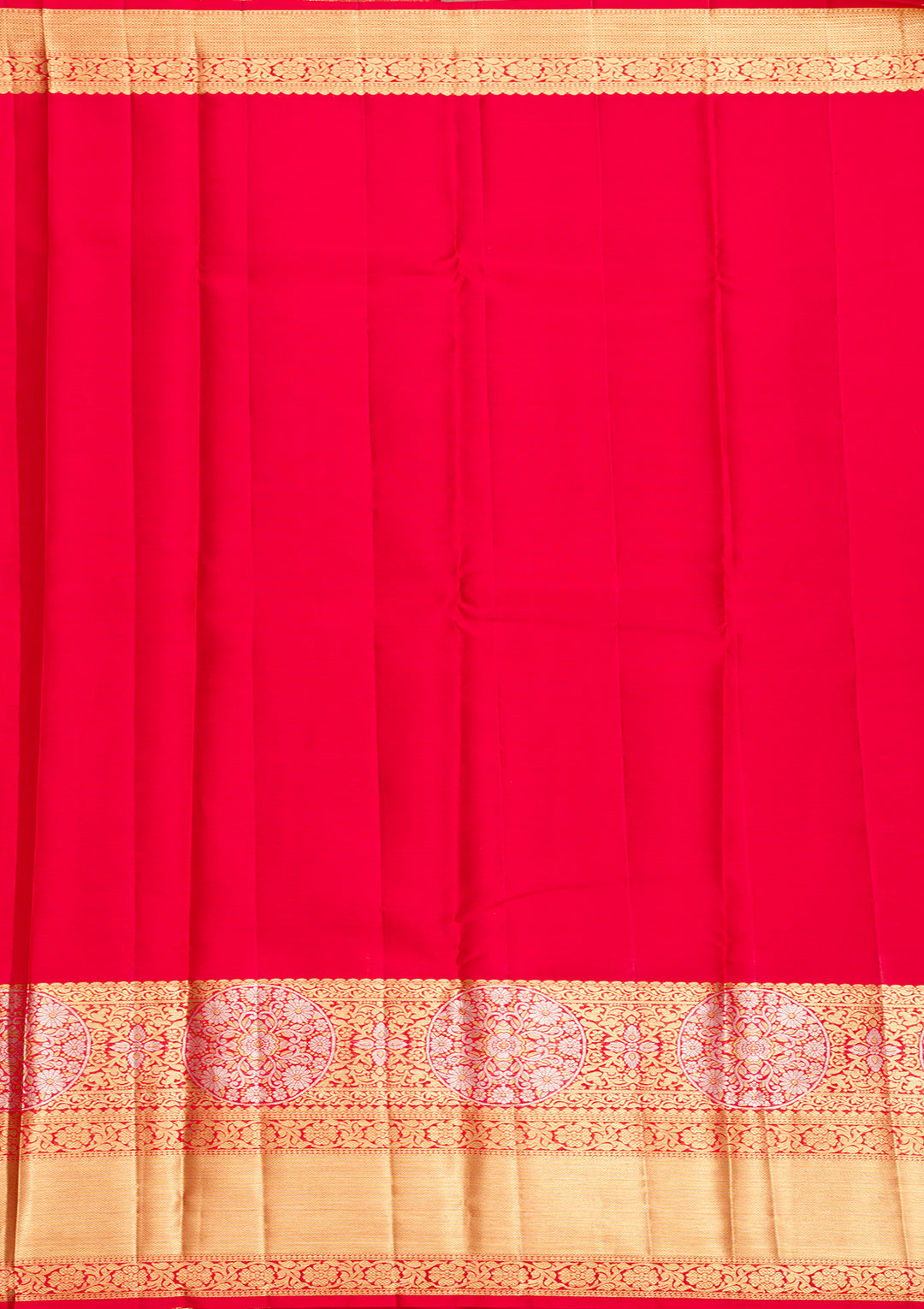 Red Zariwork Pure Silk Saree