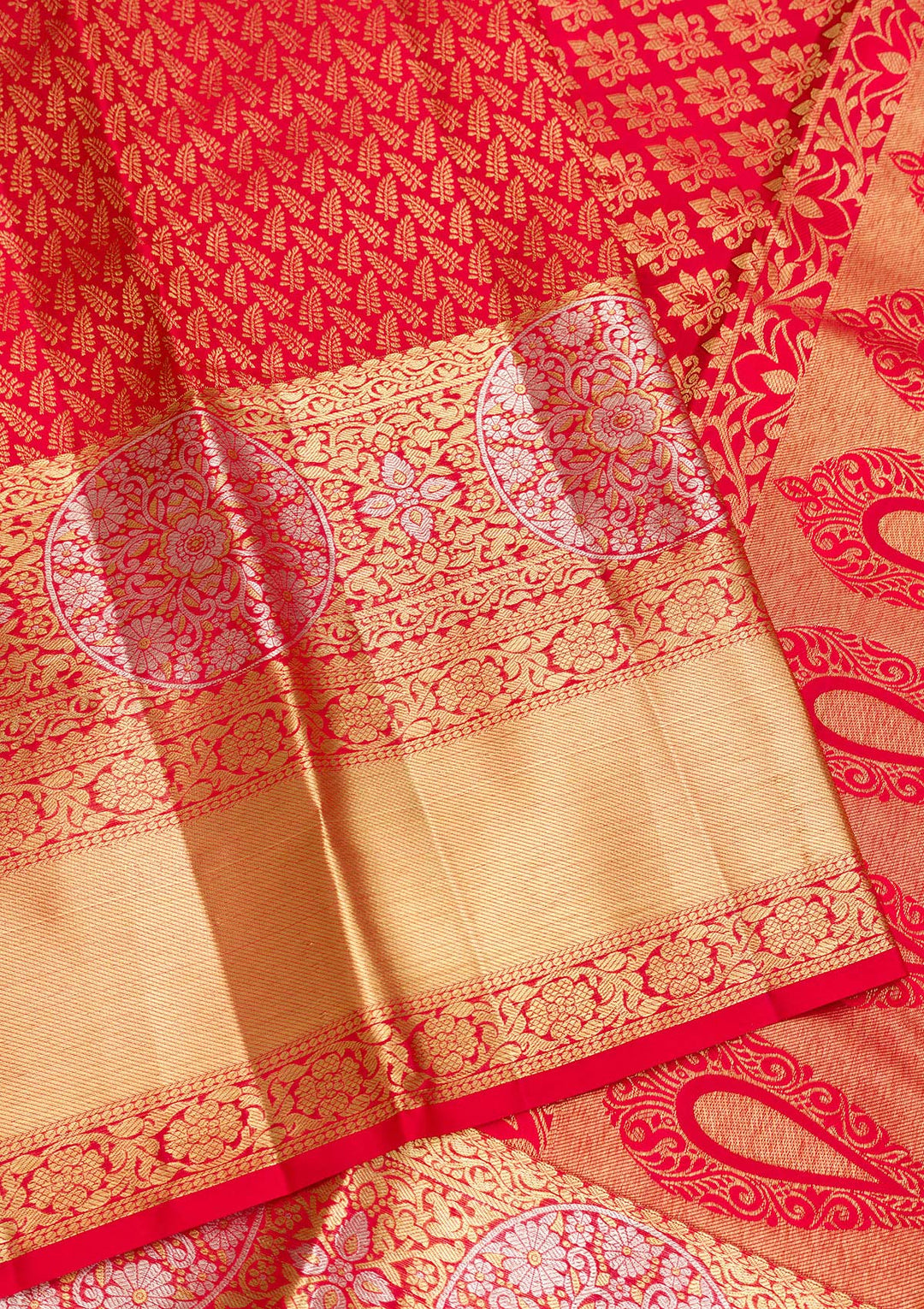 Red Zariwork Kanjivaram Pure Silk Saree
