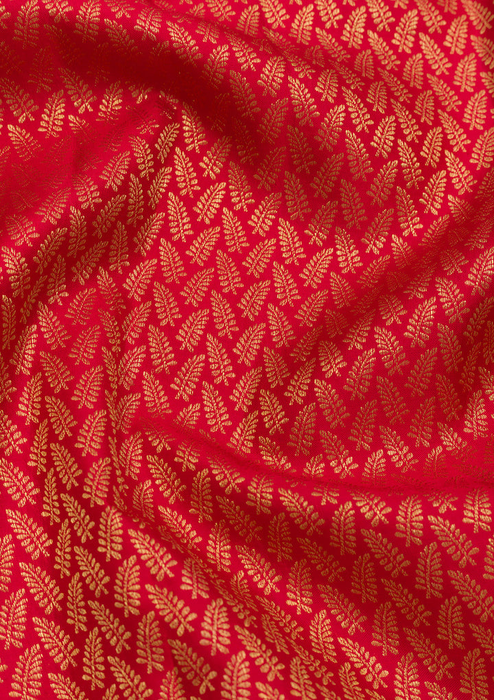 Red Zariwork Kanjivaram Pure Silk Saree