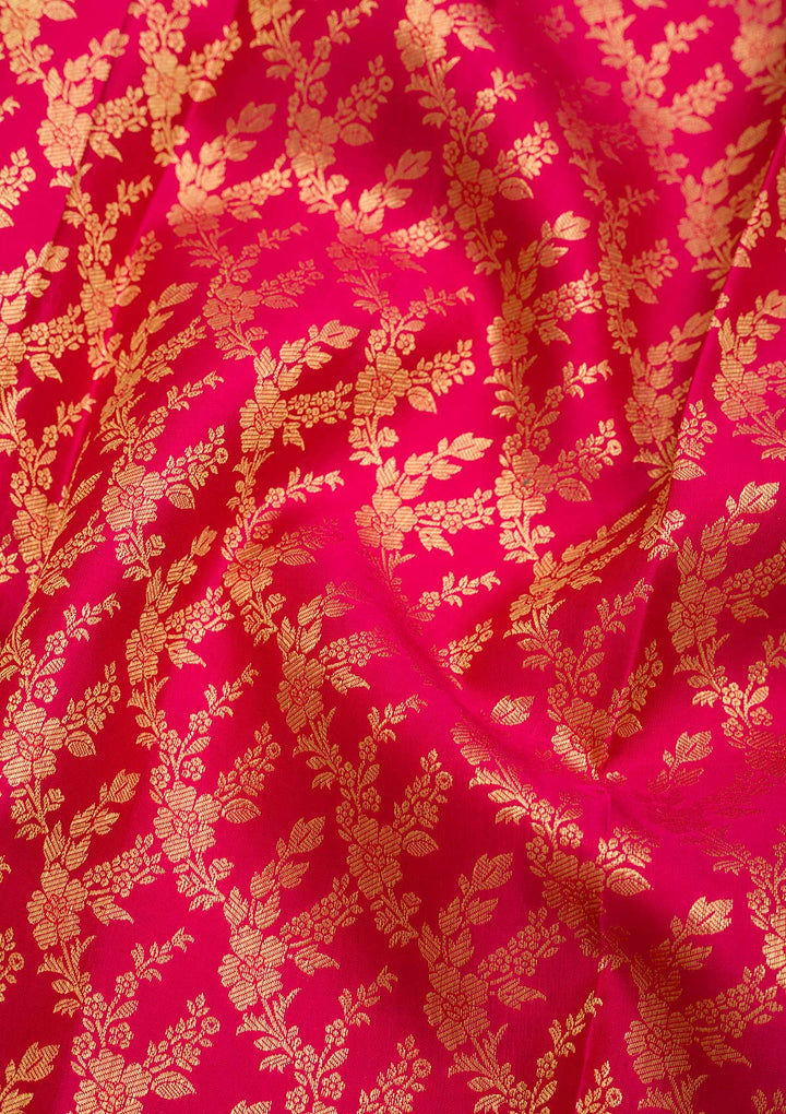 Red Zariwork Banarasi Pure Silk Saree
