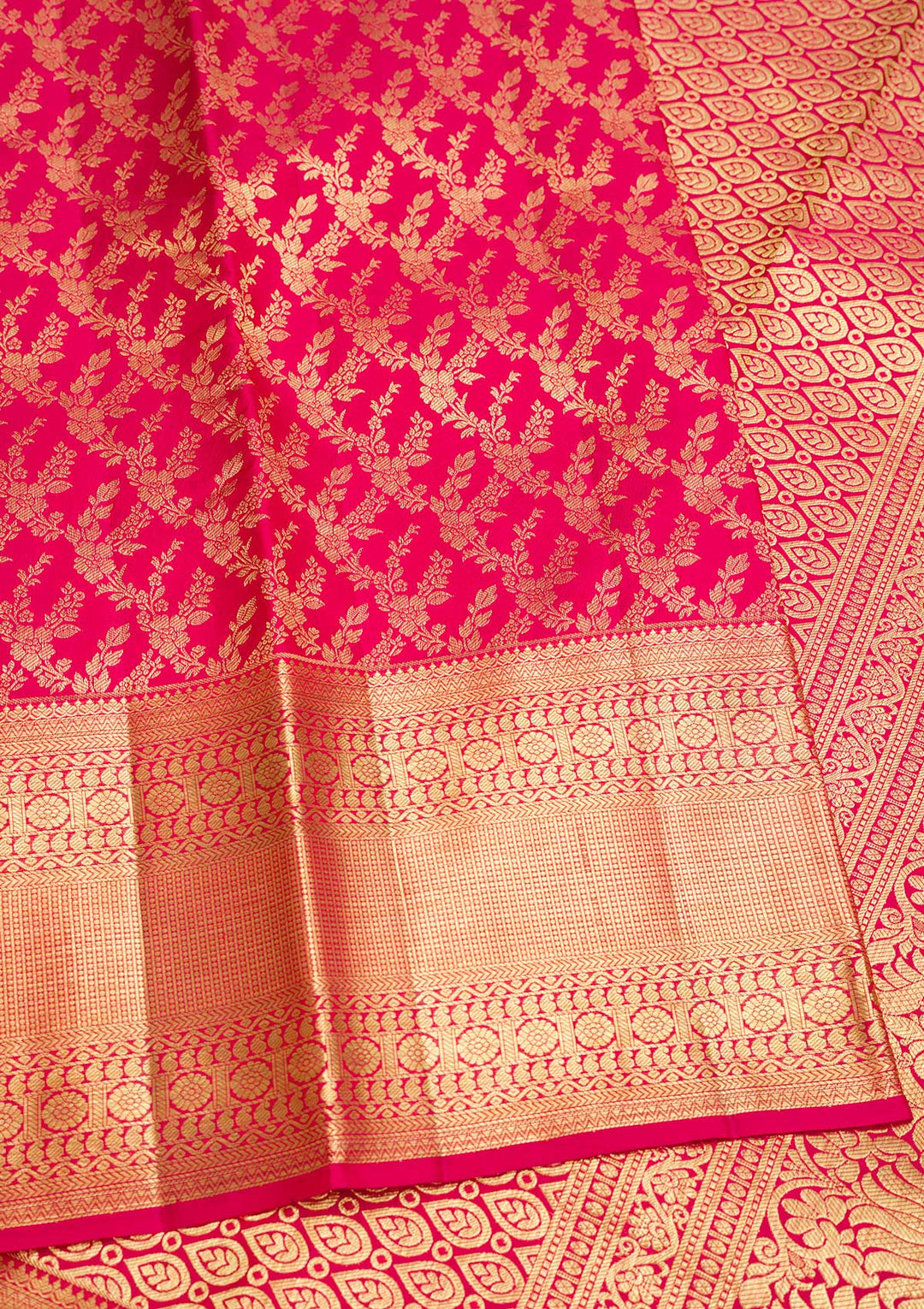 Red Zariwork Banarasi Pure Silk Saree