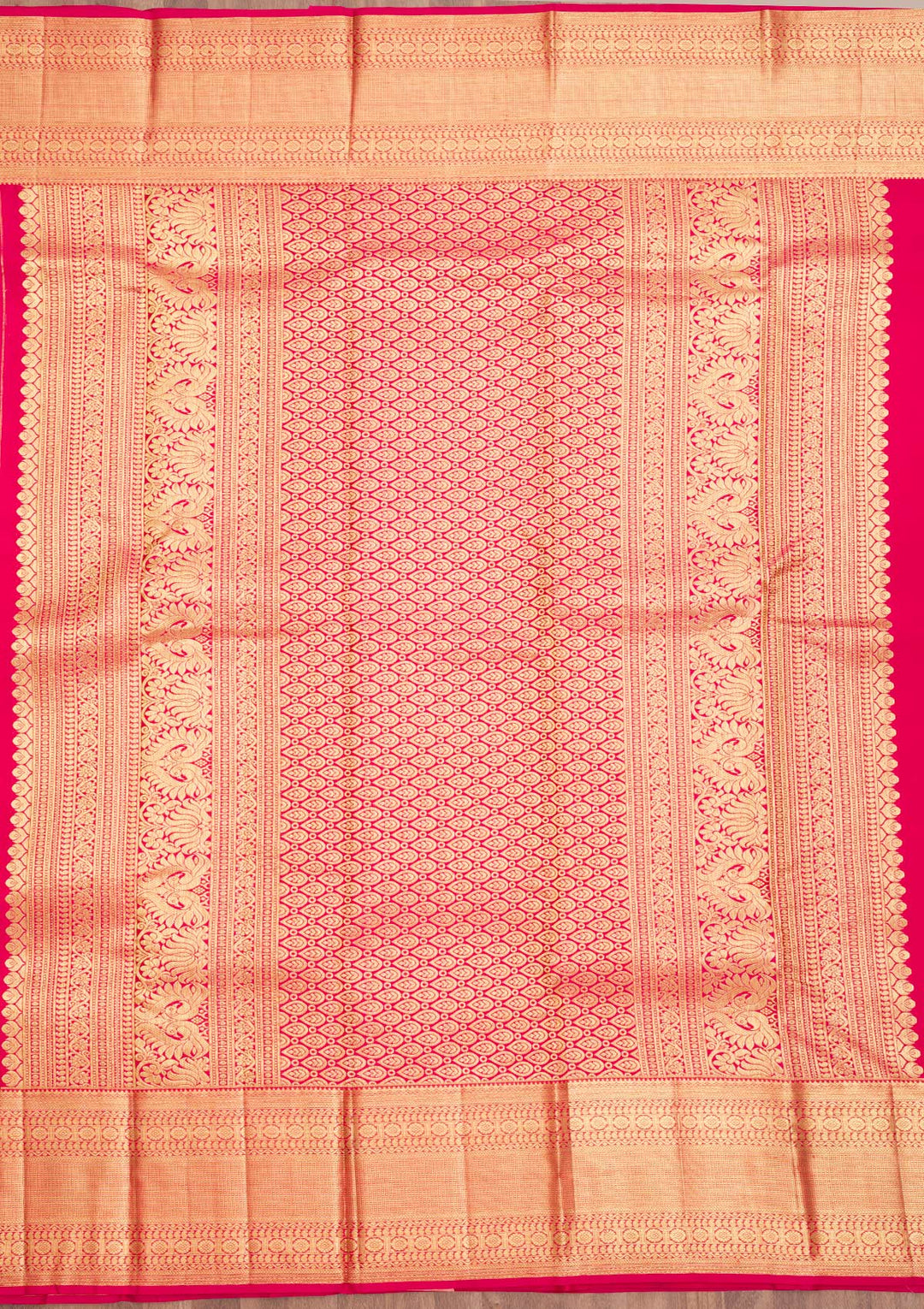 Red Zariwork Banarasi Pure Silk Saree
