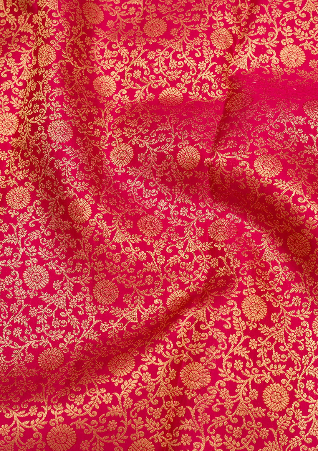 Red Zariwork Pure Silk Saree