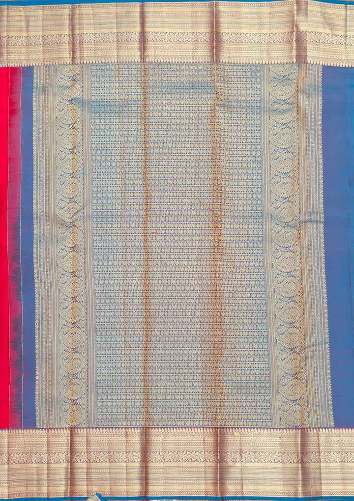 Red Zariwork Pure Silk Saree