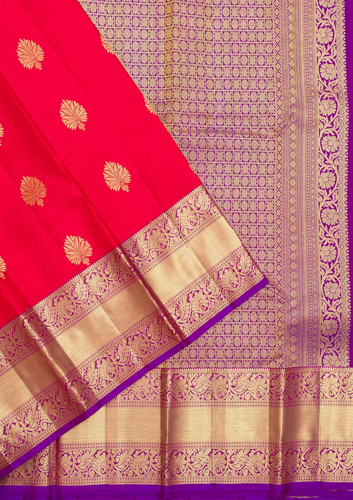 Red Zariwork Banarasi Pure Silk Saree
