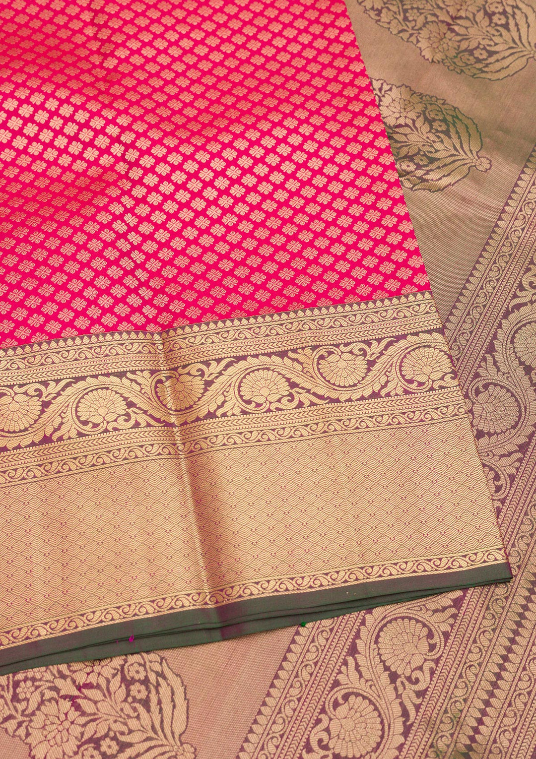 Red Zariwork Pure Silk Saree