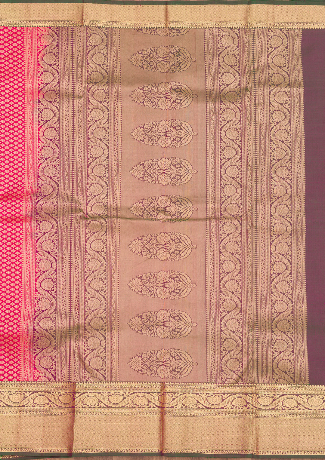 Red Zariwork Pure Silk Saree